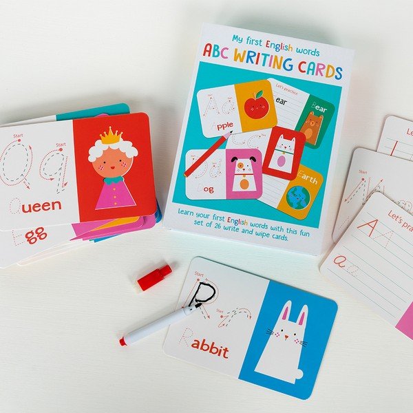 Kreatív készlet ABC Learning Cards – Rex London-image-1
