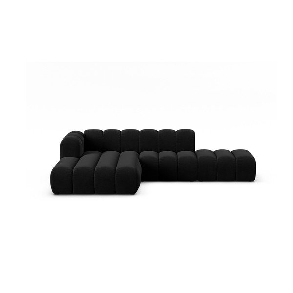 Antracitszürke sarokkanapé (bal oldali) Lupine – Micadoni Home