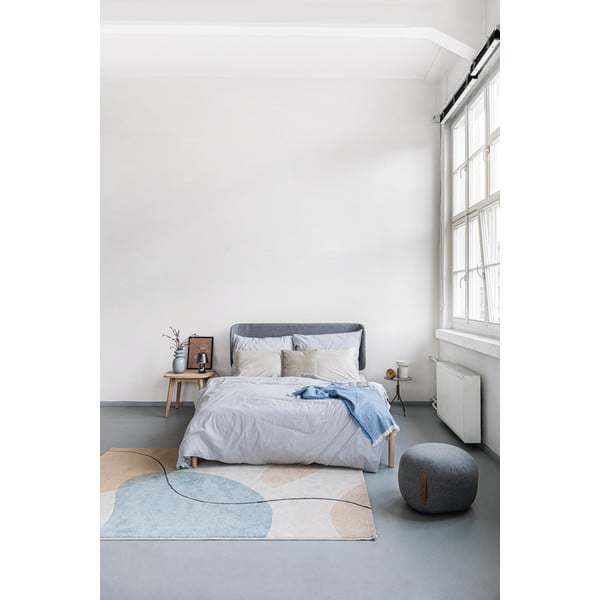 Világosszürke kétszemélyes kőmosott pamut ágynemű, 200 x 200 cm - Bonami Selection-image-4