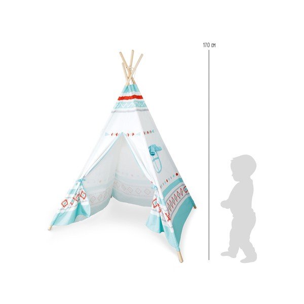 Play gyerek teepee sátor, magasság 94 cm - Legler-image-4