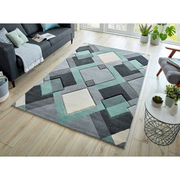 Zöld-szürke szőnyeg 160x230 cm Nimbus – Flair Rugs-image-4