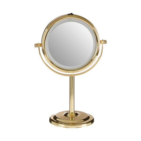 Kozmetikai tükör világítással-nagyítós (kétszeres nagyítás) ø 15 cm Cassini – Premier Housewares-image-4