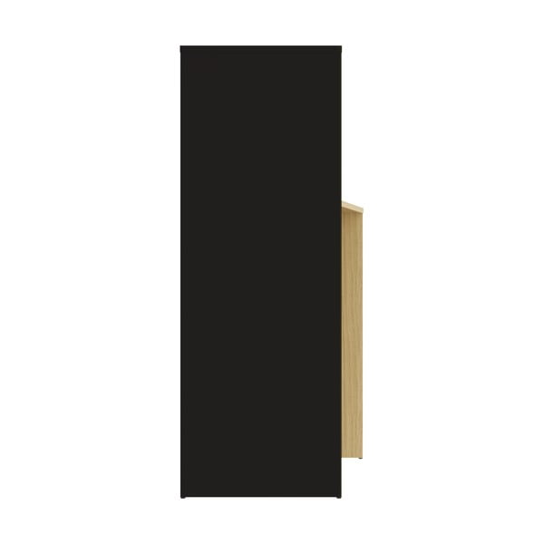 Íróasztal tölgyfa dekoros asztallappal 130x50 cm Mitch - TemaHome-image-3