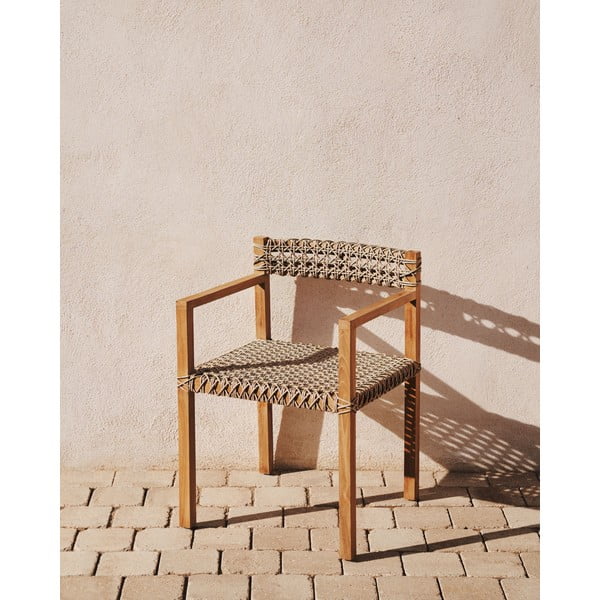 Natúr színű műrattan étkezőszék szett 2 db-os Giverola – Kave Home-image-1