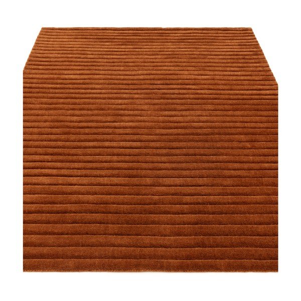 Terrakotta színű kézi szövésű gyapjú szőnyeg 120x170 cm – Asiatic Carpets-image-1