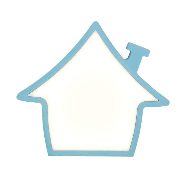 Kék gyerek éjjelilámpa House – Candellux Lighting-image-4