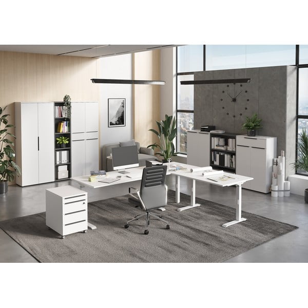 Fehér zárható szekrény 42x63 cm Mailand – Germania-image-4