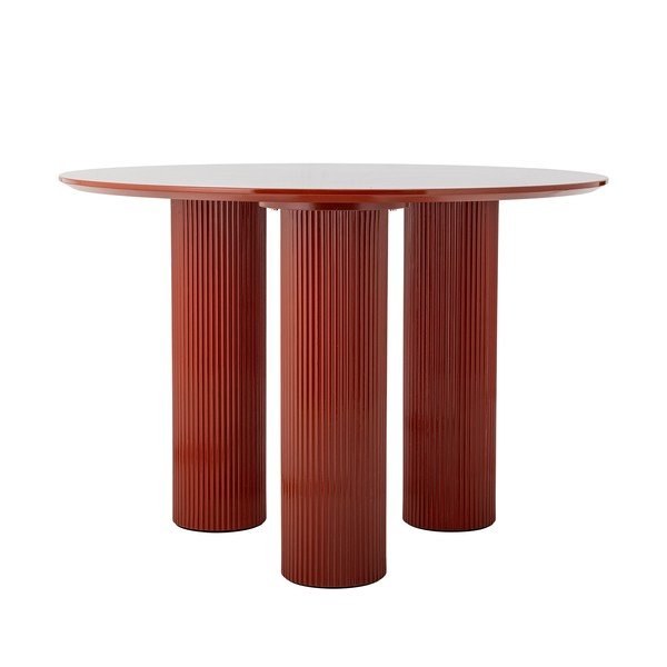 Fényes kerek étkezőasztal ø 110 cm Della – Bloomingville-image-4