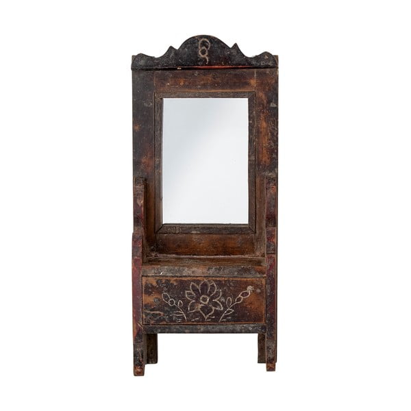 Fali tükör tömörfa kerettel 17,5x43 cm Sehar – Bloomingville-image-3