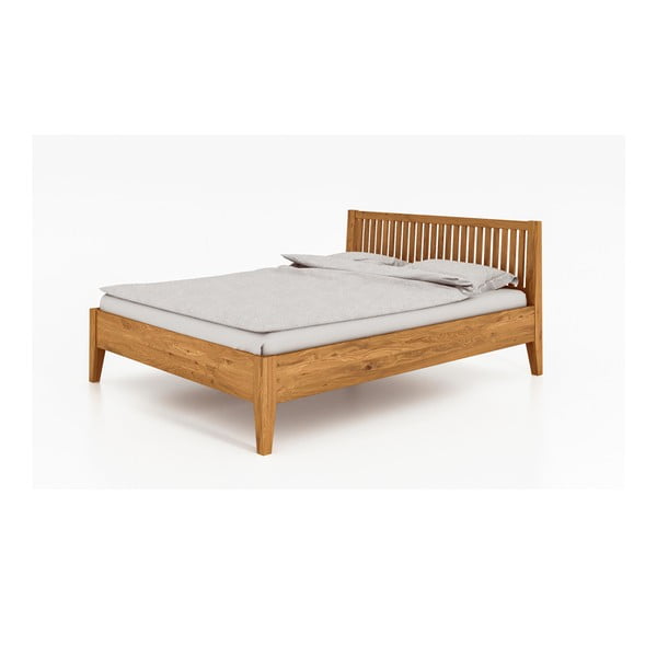Tölgyfa franciaágy 200x200 cm Odys - The Beds-image-4