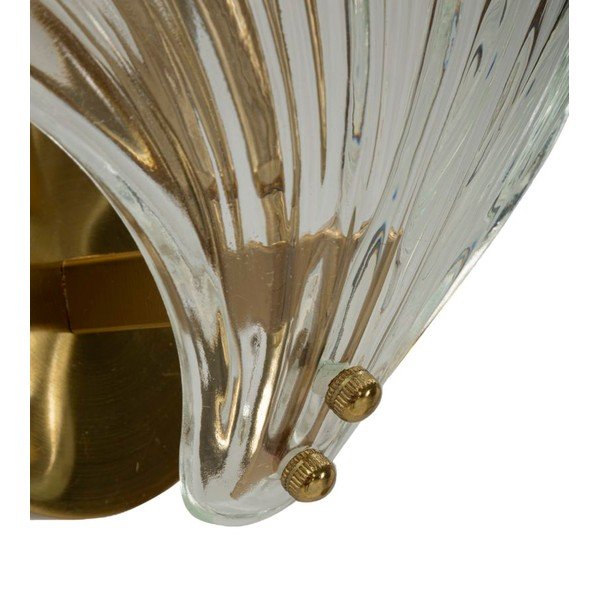 Aranyszínű üveg fali lámpa Da Muro Shell – Mauro Ferretti-image-3