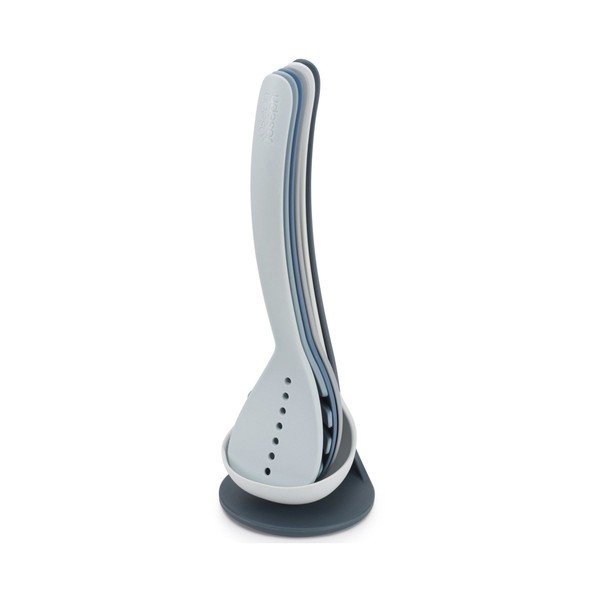 Nest Utensils Plus 5 db-os kék konyhai eszköz szett állvánnyal - Joseph Joseph