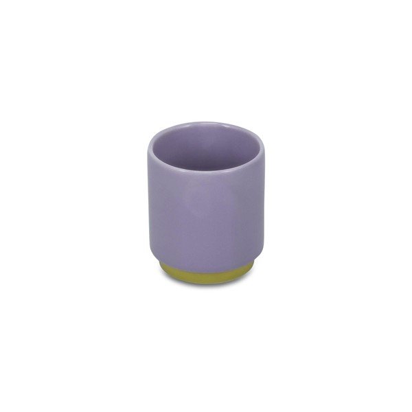 Zöld-lila kőedény csésze 270 ml Duo – ONA-image-2
