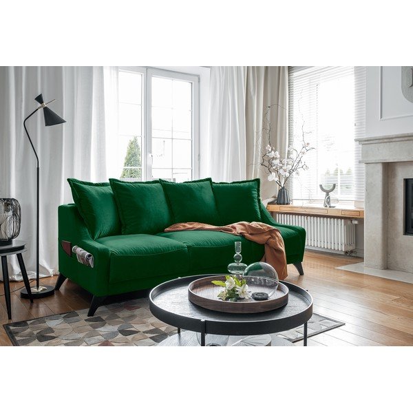 Royal Rose zöld bársony kanapé - Miuform-image-4