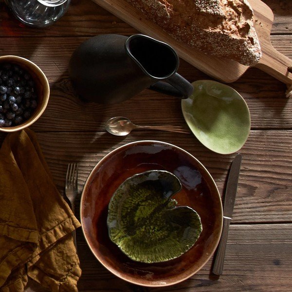 Riviera világoszöld agyagkerámia desszertes tányér, ⌀ 16 cm - Costa Nova-image-1