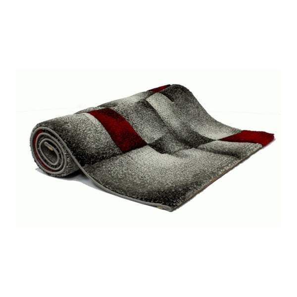 Malmo piros-szürke szőnyeg, 140 x 200 cm - Universal-image-2