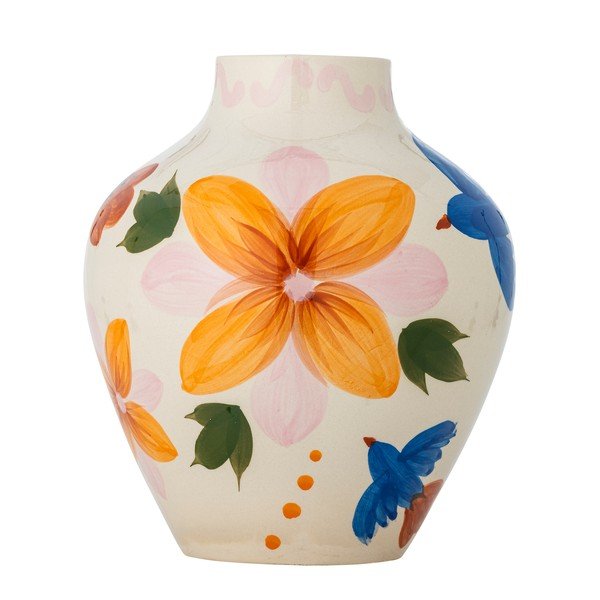 Kőedény kézzel festett váza (magasság 27 cm) Maricala – Bloomingville-image-2