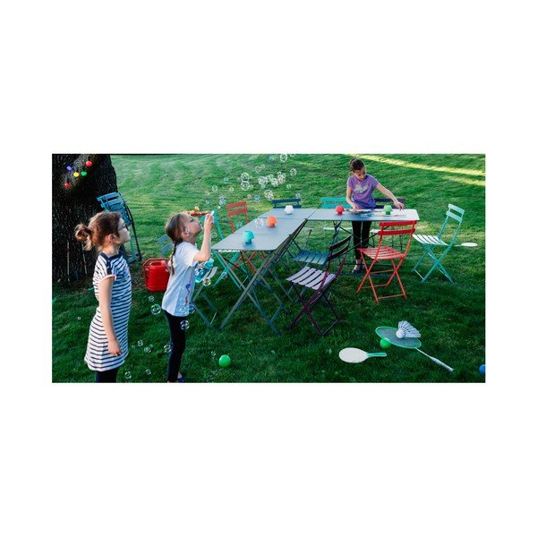 Bistro világos bézsszínű összecsukható kerti szék szett, 2 db-os - Fermob-image-2