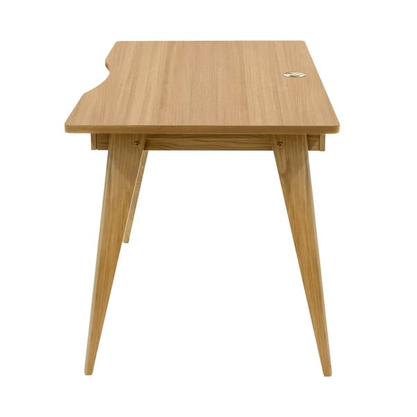 Íróasztal tölgyfa dekorral 70x140 cm Nice – Woodman-image-4