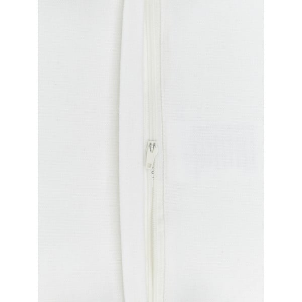 Shylo fehér bársony dekoratív párnahuzat, 40 x 40 cm - Westwing Collection-image-2