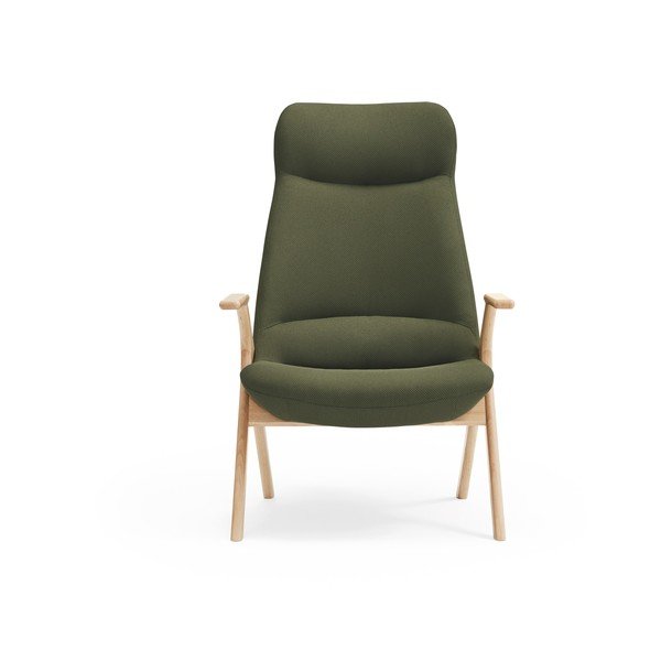 Sötétzöld fotel Dins – Teulat-image-2