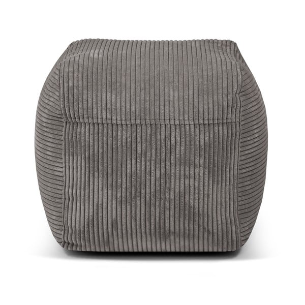 Kék kordbársony babzsákfotel Plus 50 Lounge – SLOWDOWN-image-4