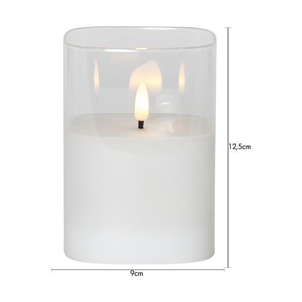 Elemmel működő LED gyertya (magasság 12,5 cm) Flamme – Star Trading-image-3