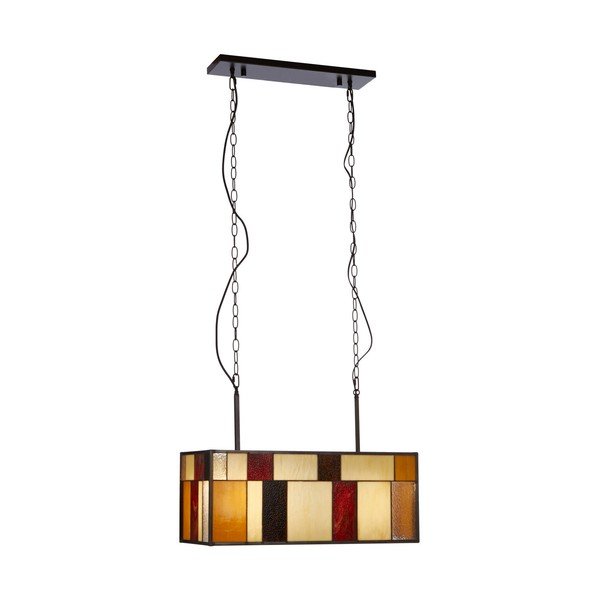Fém függőlámpa üveg búrával Waldorf – Premier Housewares-image-2