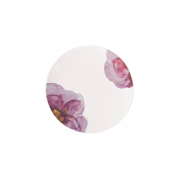 Fehér-rózsaszín porcelán tányér ø 31.8 cm Rose Garden  - Villeroy&Boch