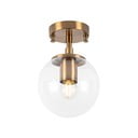 Sárgaréz színű mennyezeti lámpa üveg búrával ø 15 cm Atmaca – Opviq lights