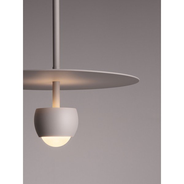 Bézs alumínium LED függőlámpa ø 30 cm Edem – Nova Luce-image-1