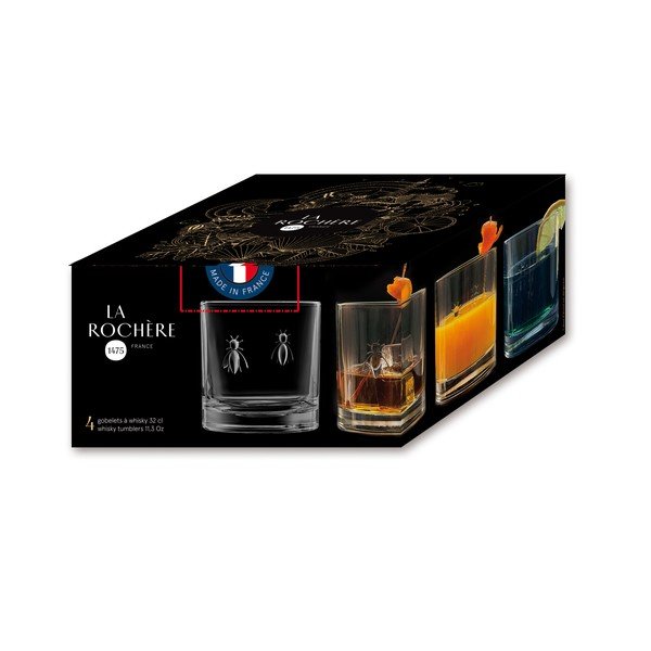Whiskys pohár 320 ml Abeille – La Rochére-image-3