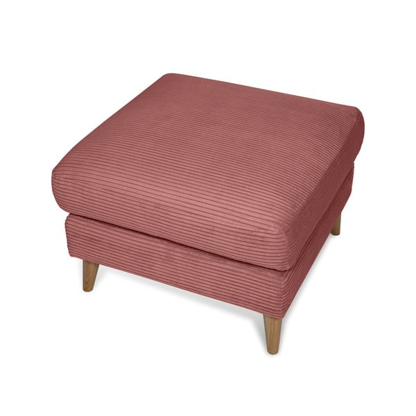 Rózsaszín kordbársony lábtartó Paris – Scandic-image-3