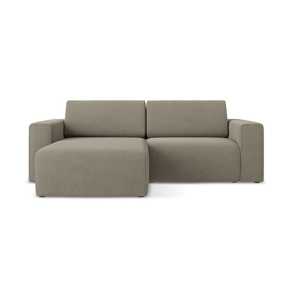 Bézs sarokkanapé (bal oldali) Kalea – Makamii