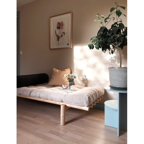 Rózsaszín egyszemélyes ágy Next – Karup Design-image-1