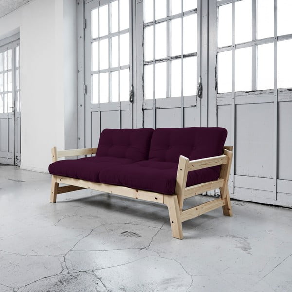 Step Natural/Purple Plum átalakítható kanapé - Karup