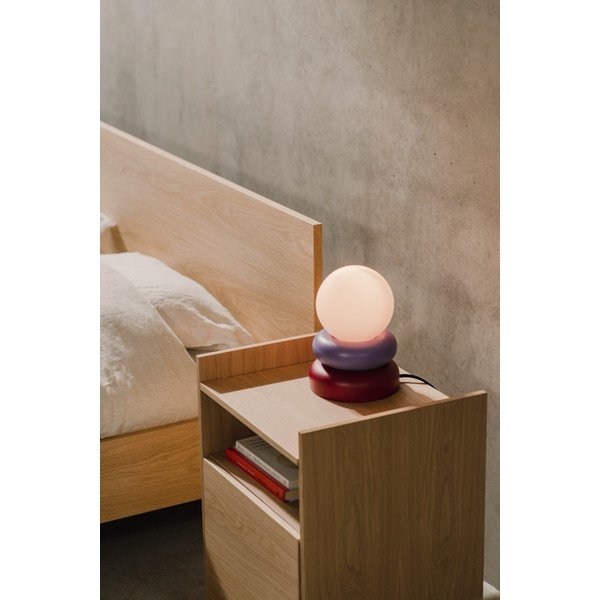 Natúr színű éjjeliszekrény tölgyfa dekorral Toopt – noo.ma-image-4