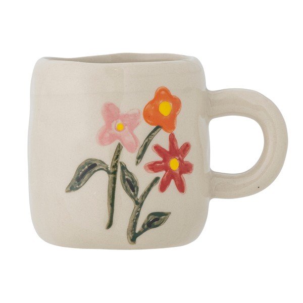 Krémszínű kőedény gyerek bögre 110 ml Millie – Bloomingville Mini