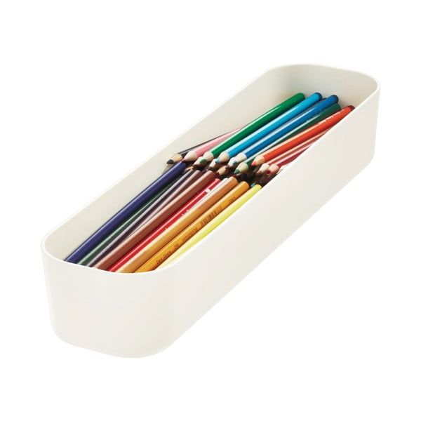 Eco fehér tárolódoboz, 9 x 36,5 cm - iDesign-image-1