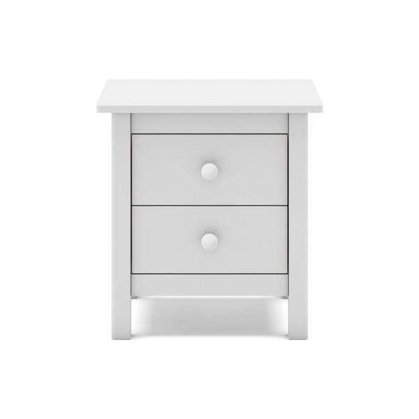 Fehér borovi fenyő gyerek éjjeliszekrény Max – Marckeric-image-3