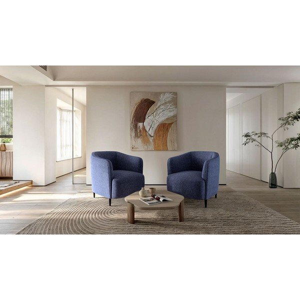 Sötétkék fotel Galbe – Ghado-image-1