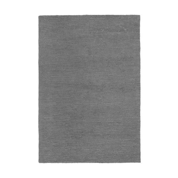 Szürke kézi szövésű gyapjú szőnyeg 160x230 cm Harris Boucle – Flair Rugs