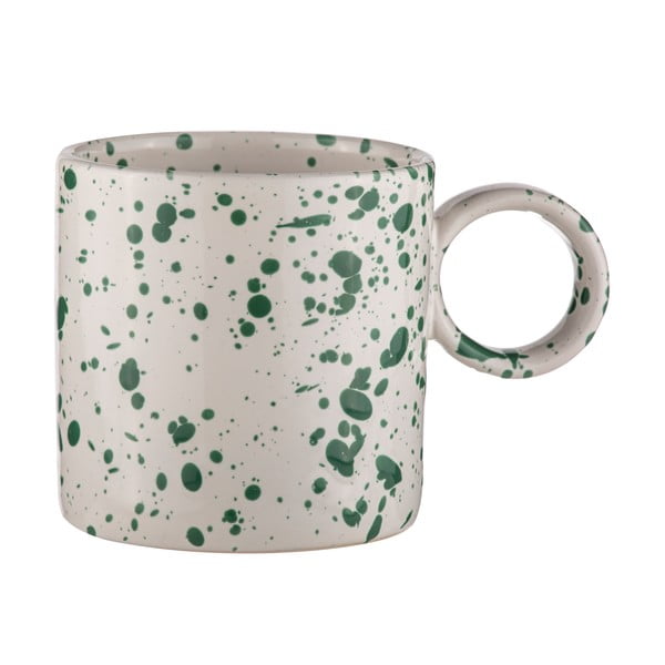 Fehér-zöld agyagkerámia bögre szett 2 db-os 450 ml Carnival – Ladelle-image-2