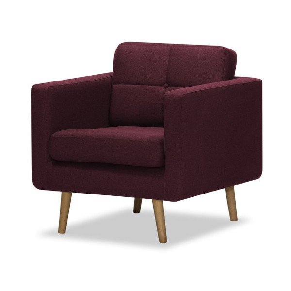 Magnus burgundi fotel - Vivonita-image-2