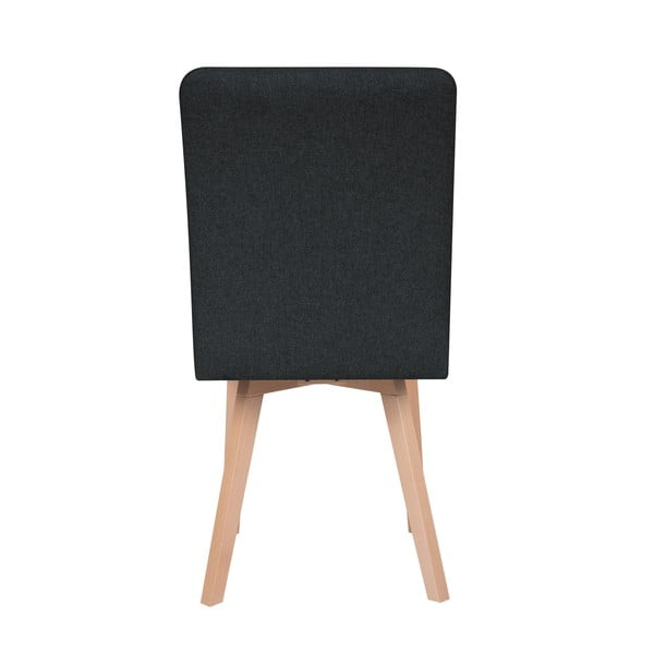 Tulip fekete étkezőszék - Mazzini Sofas-image-4