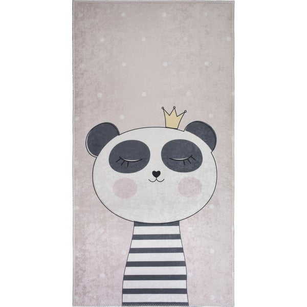 Világos rózsaszín gyerek szőnyeg 160x230 cm Princess Panda – Vitaus