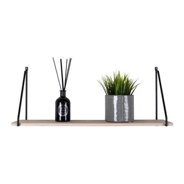 Fekete polc tömör paulownia fából Arnhem - House Nordic-image-2