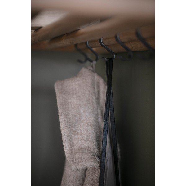 Natúr színű tölgyfa előszoba bútor Milford - Rowico-image-4