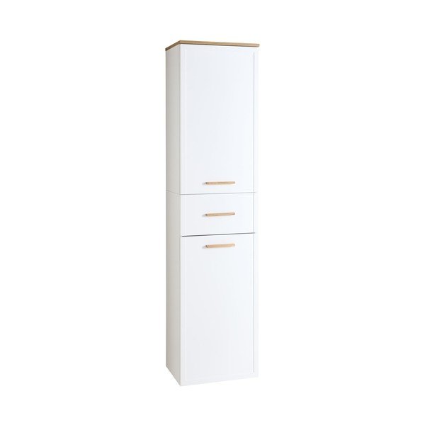 Fehér fürdőszoba szekrény 184x45 cm Quickset 383 – Pelipal
