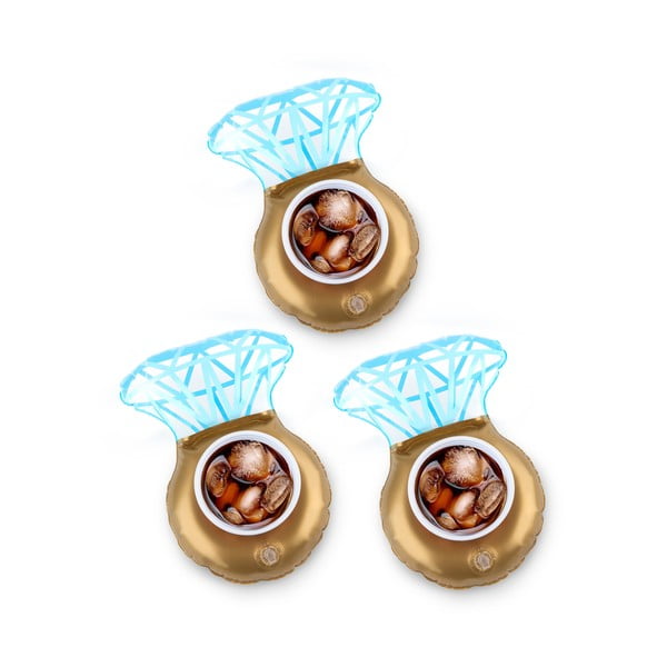 3 db-os, gyűrű formájú, úszó italtartó szett - Big Mouth Inc.-image-3